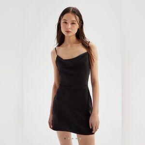 UO Mallory Cowl Slip Dress